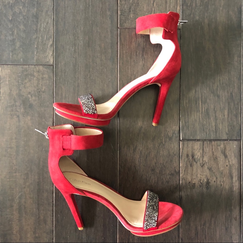 Calvin Klein Victoria red heels